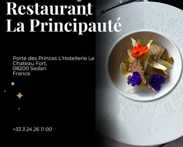 Restaurant la principauté à Sedan