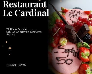 Retaurent Le Cardinal Place Ducale