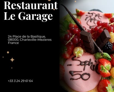 Restaurant le Garage à Charleville Mezières