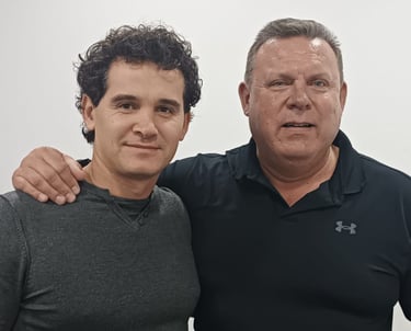 Dott. Simone Capponi con Dr. Adam Klotzeck