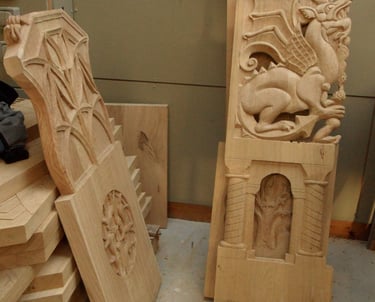 Pancras Lane Benches by Sarah Liptrot - studio shot 1