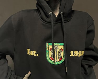 a mannequing wearing a hoodie and a hoodie