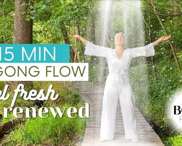 Qigong For Beginners  Feel Cleansed & refreshed
