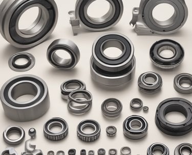 A close-up view of industrial equipment featuring a complex structure of metallic pipes and coils. Copper tubes are prominently visible, along with mechanical components and wiring neatly organized within a triangular frame.