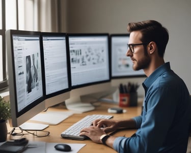 Wooden Scrabble tiles spell out the words 'INTERNET MARKETING' on a textured wooden surface.