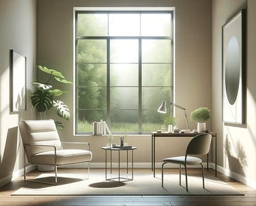 a therapeutic living room