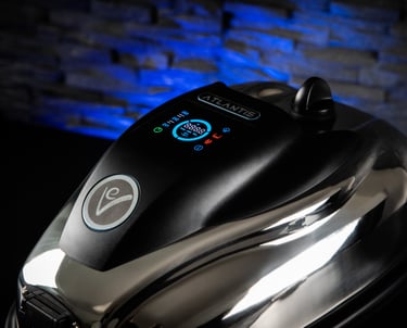 Domowa myjka parowa EV Atlantis do ekologicznego czyszczenia bez chemii. Rozwiązanie dla domów, butików i salonów SPA.