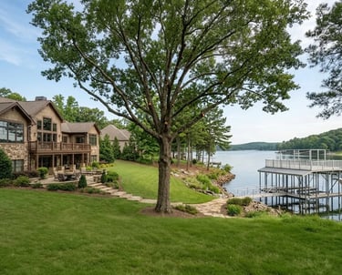 Tree Trimming a tree in Counce, TN