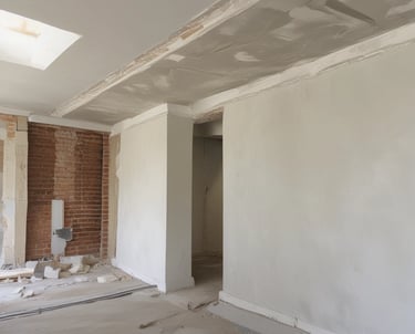 a man riding a skateboard down the side of a ramp