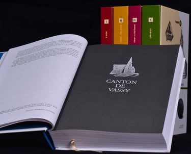 Page d'introduction au chapitre consacré au canton de Vassy