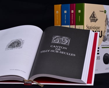 Page d'introduction au chapitre consacré au canton de Tilly-sur-Seulles