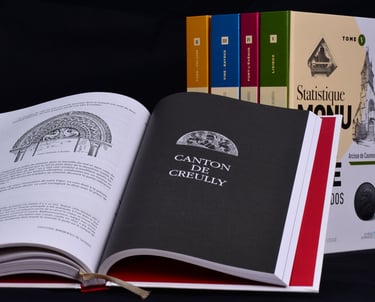 Page d'introduction au chapitre consacré au canton de Creully