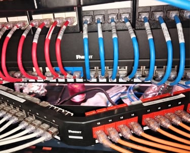 Instalación de cableado estructurado para redes empresariales