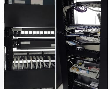 Punto de red y terminación de cableado estructurado