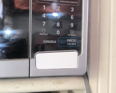 botao microondas 3d