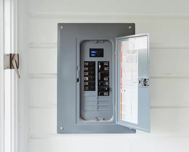 Circuit breaker replacement by licensed electrician