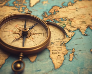 A detailed map overlay showing audience demographics and interests.