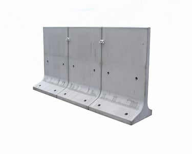 Precast for industrial and infrastructure Retaining wall