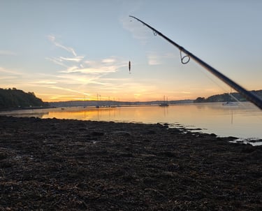 Sunrise over a Estuary
