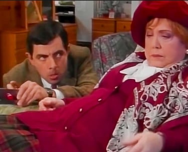 Mr Bean scène coupée : Le fauteuil