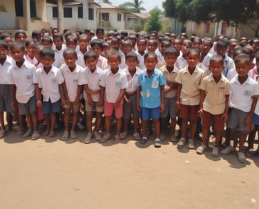 A stylish office scene with a lawyer attentively listening to a client.