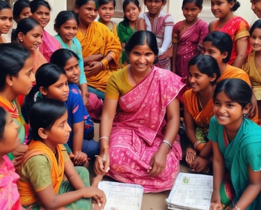Close-up of hands exchanging documents in a modern law firm setting.
