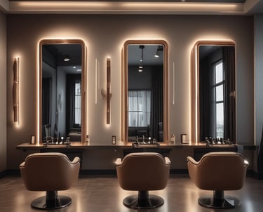 An elegant, minimalist display of five luxury experience cards arranged neatly on a dark, textured background.