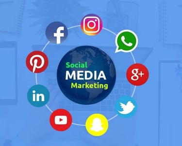 Small business social media marketing tools showing reach, engagement, and content performance.