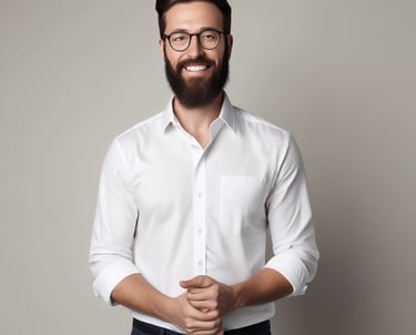 woman smiling wearing denim jacket