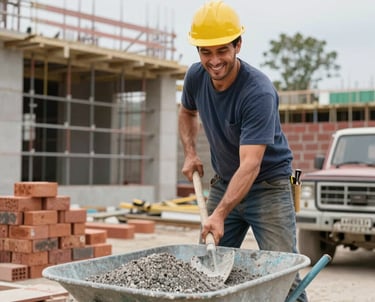 An artist's hand delicately painting a colorful canvas in a cozy studio.
