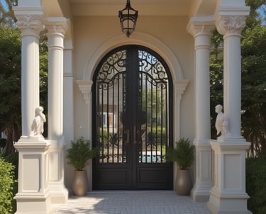 Close-up of a modern electrical panel with neatly arranged components.