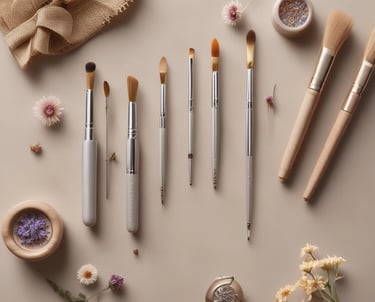 pinceles para decorar