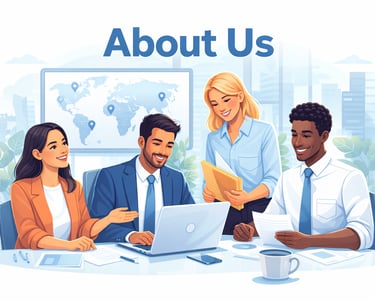 Team of professionals at Jobvior.com working together, representing dedication, expertise, and commi