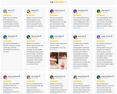 Evan Photographer Reviews on Google