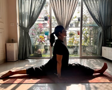 Ritu Dubey, founder and certified yoga instructor at RituYog