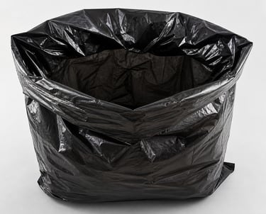 Garbage bag roll close-up by NEW GURUNANAK PLASTIC & PACKAGING Indore Madhya Pradesh