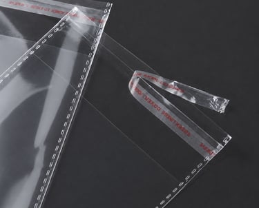 BOPP transparent sealing bags wholesale supplier in Indore strong adhesive poly bags NEW GURUNANAK PLASTIC