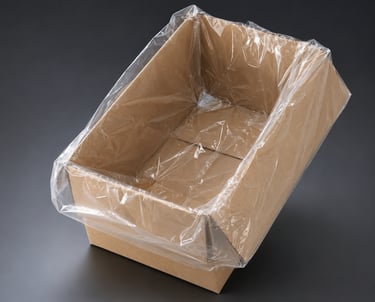 New Guru Nanak Plastic LD liner bag fitted in cardboard box for hygienic storage and industrial packaging use