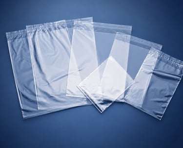 Clear PP packaging bags supplier in Indore for jewelry cosmetics snacks and pharmaceutical products
