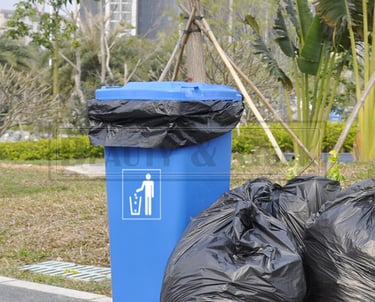 Large garbage bags size comparison Indore – multiple size waste bags supplier