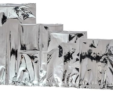 Different size silver pouches comparison Indore – foil pouch supplier NEW GURUNANAK PLASTIC & PACKAGING