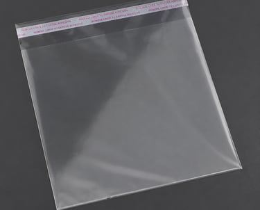 Transparent BOPP self adhesive plastic bags Indore for garment and document packaging NEW GURUNANAK PLASTIC