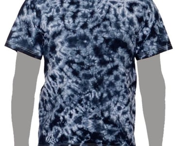 Black Tie-dye T-shirt