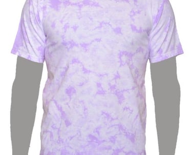 Purple Tie-dye T-shirt, Lavender Tie-dye T-shirt