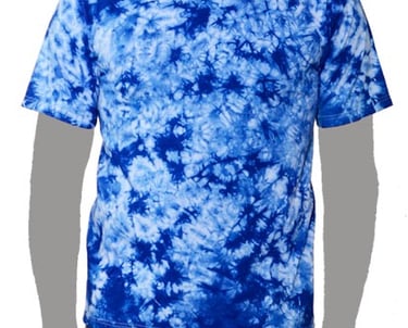 Blue Tie-dye T-shirt
