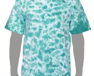 Teal Tie-dye T-shirt