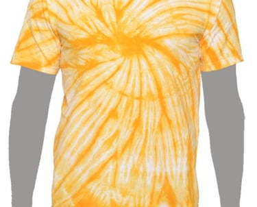 Gold Tie-dye T-shirt