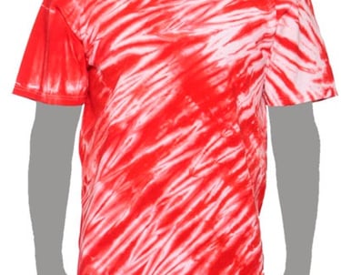 Red Tie-dye T-shirt