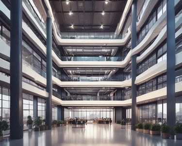 Investment fund manager presenting growth charts after ISO 20022 certification.