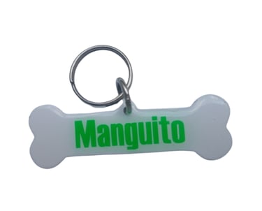 Placa de identificación para mascotas